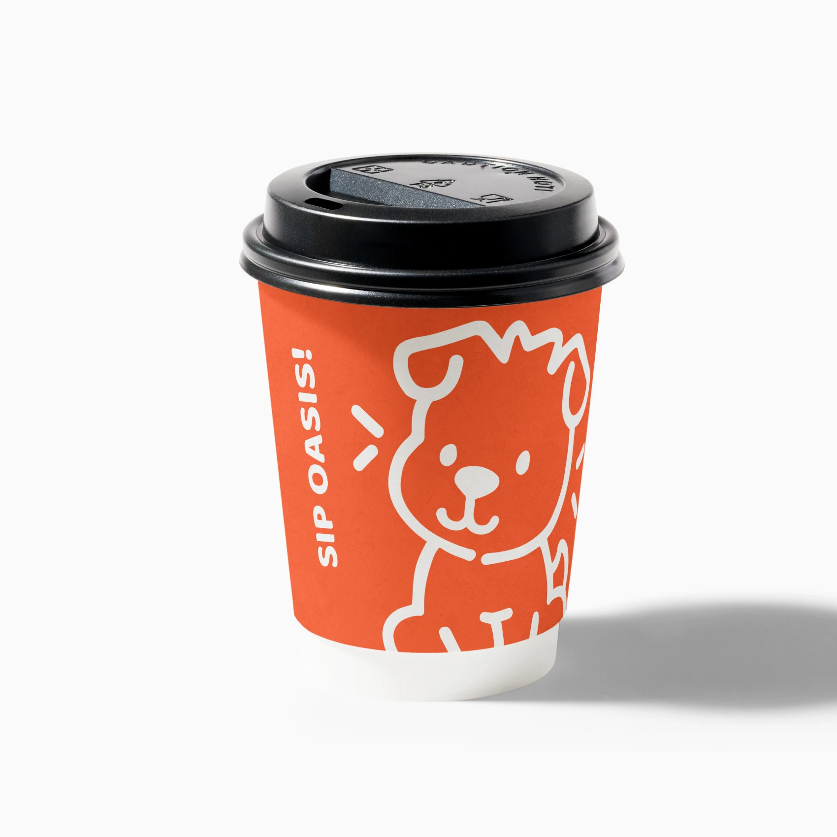 Heat-Resistant Double-Wall Coffee Cup