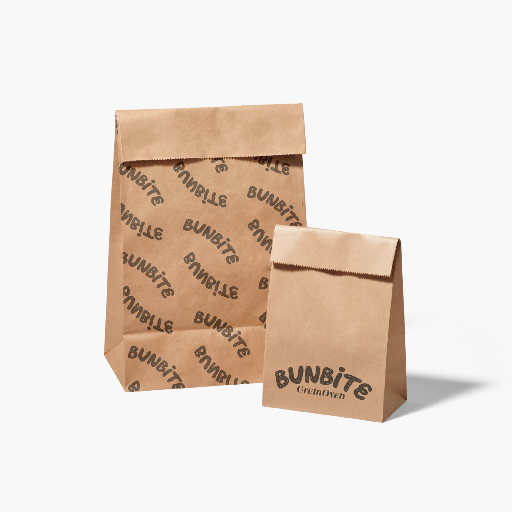 Kraft Paper Bag with Printed Logo