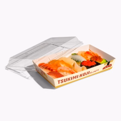 Paper Food Tray with Custom Design