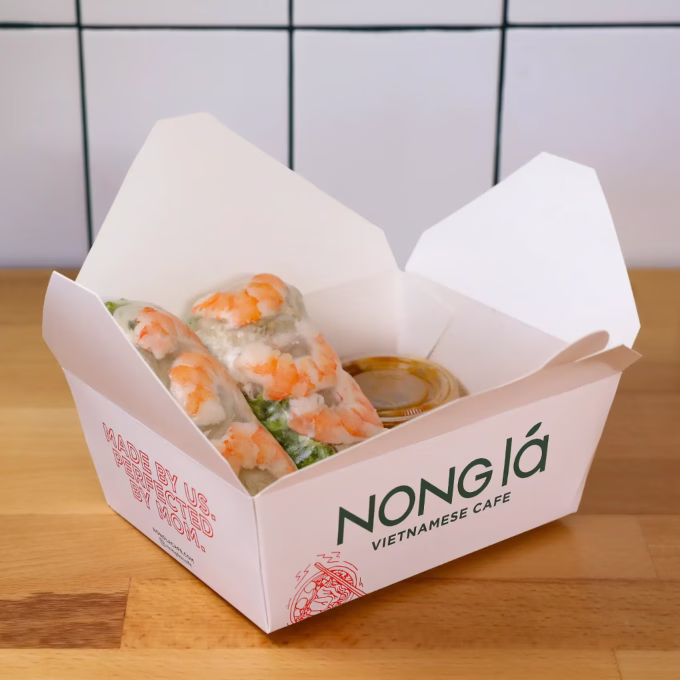 Printed Paper Box for Fries