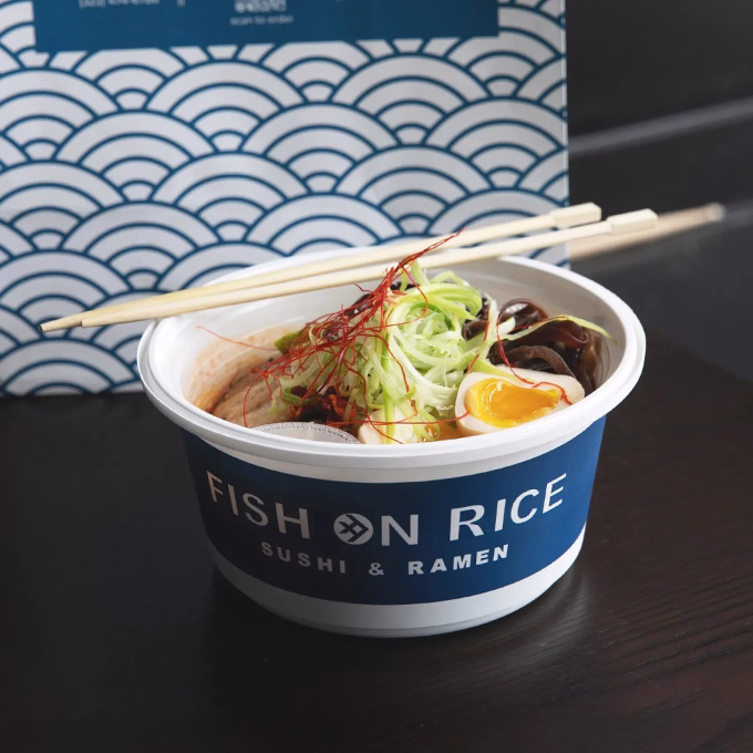 Custom Plastic Soup Bowl with Lid