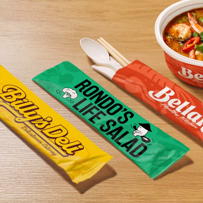 Custom Cutlery Set for Takeout