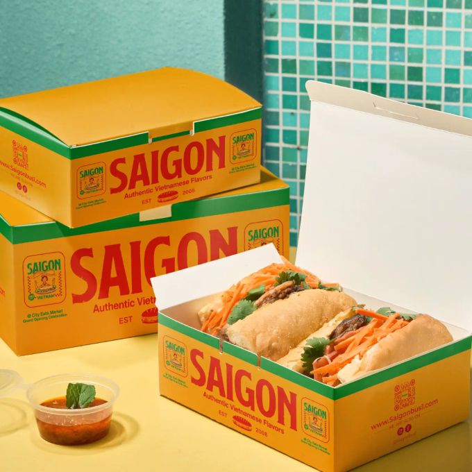 Paper Chicken Box with Window