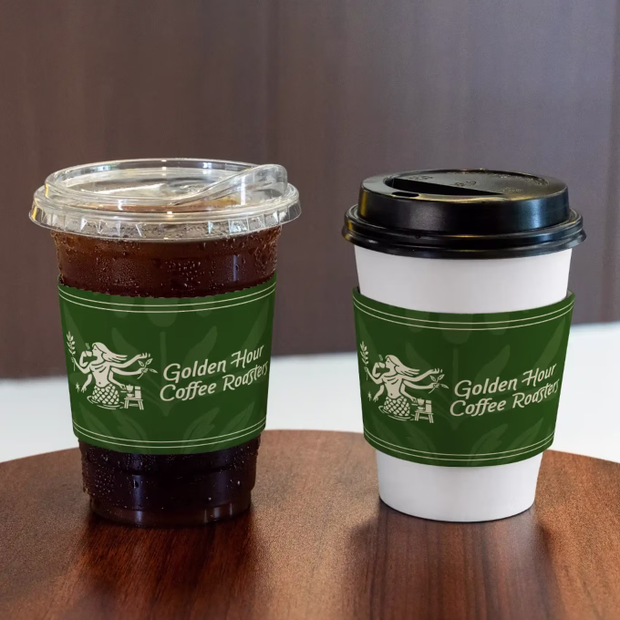 Custom Corrugated Cup Sleeve