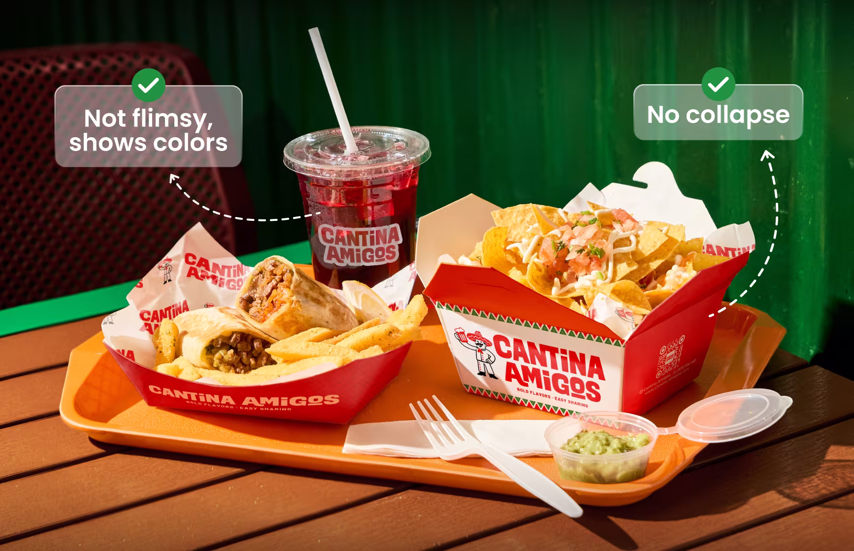 Custom Containers for Mexican Snacks & Drinks