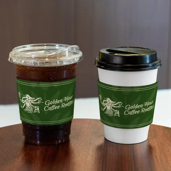 Hot Cup Sleeves with Free Design