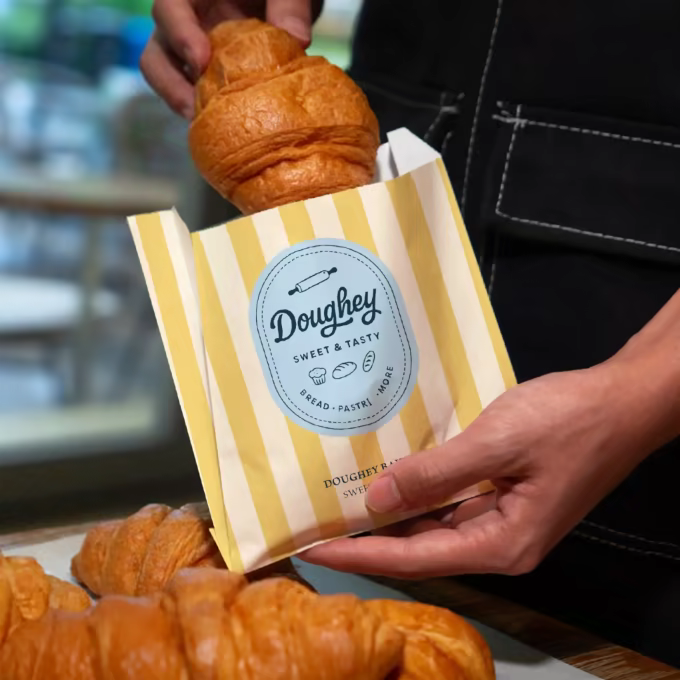 Custom Bread Bag with Free Design