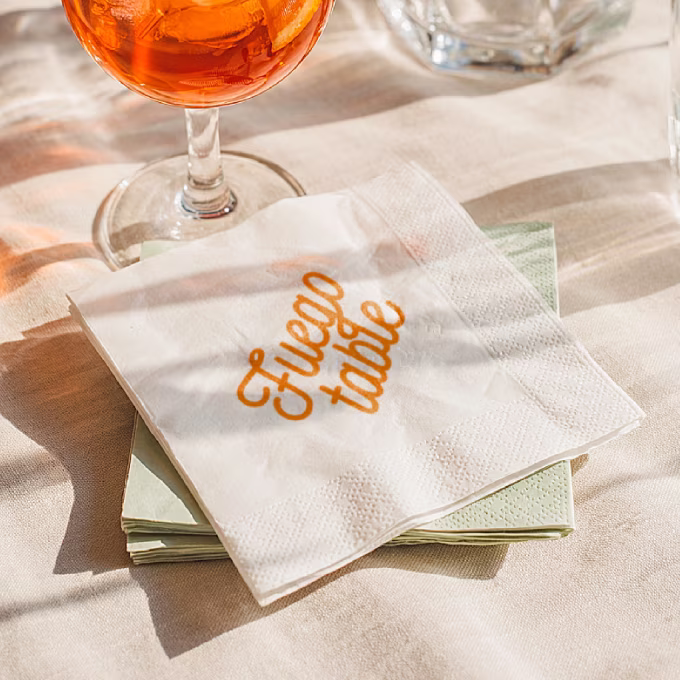 Custom 2-Ply Beverage Napkin