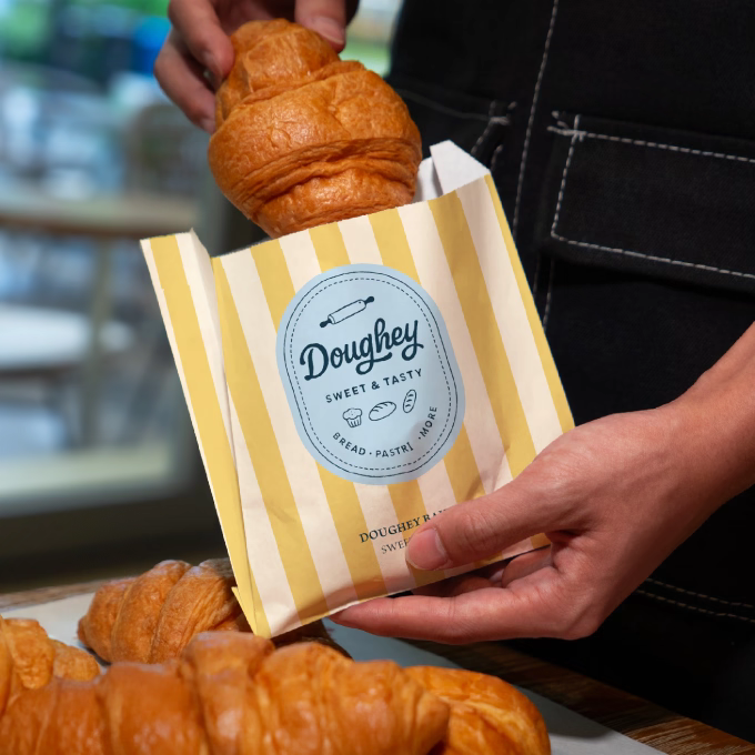 Custom Bread Bag with Free Design