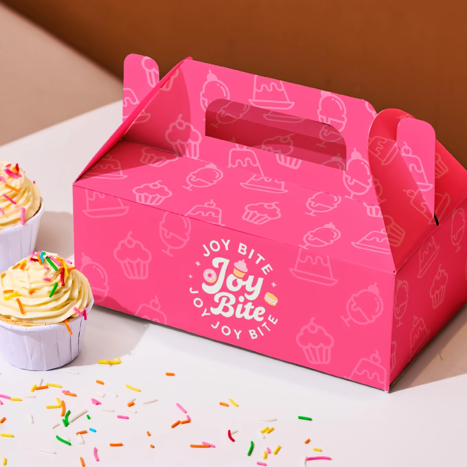 Custom Gable Box for Cupcakes