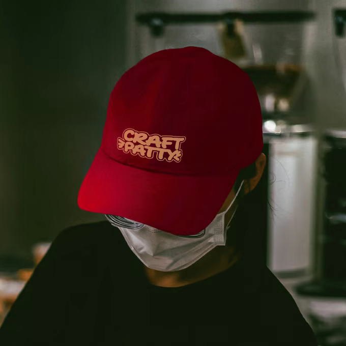 Custom Cotton Hat Red