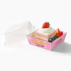 Custom Dessert Box w/ Clear Lid