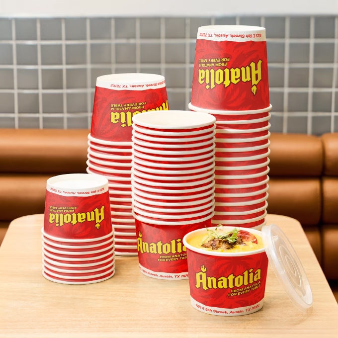 Personalized Paper Bowl
