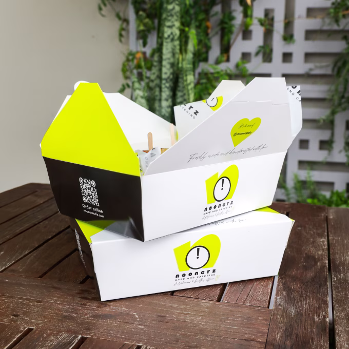 Printed Paper Box for Fries