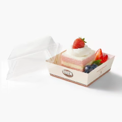 Custom Dessert Box w/ Clear Lid