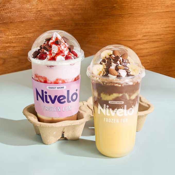 Custom U-Shaped Cups for Frozen Treats