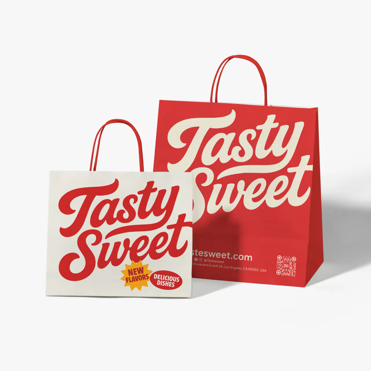 Custom Paper Bag with Handle