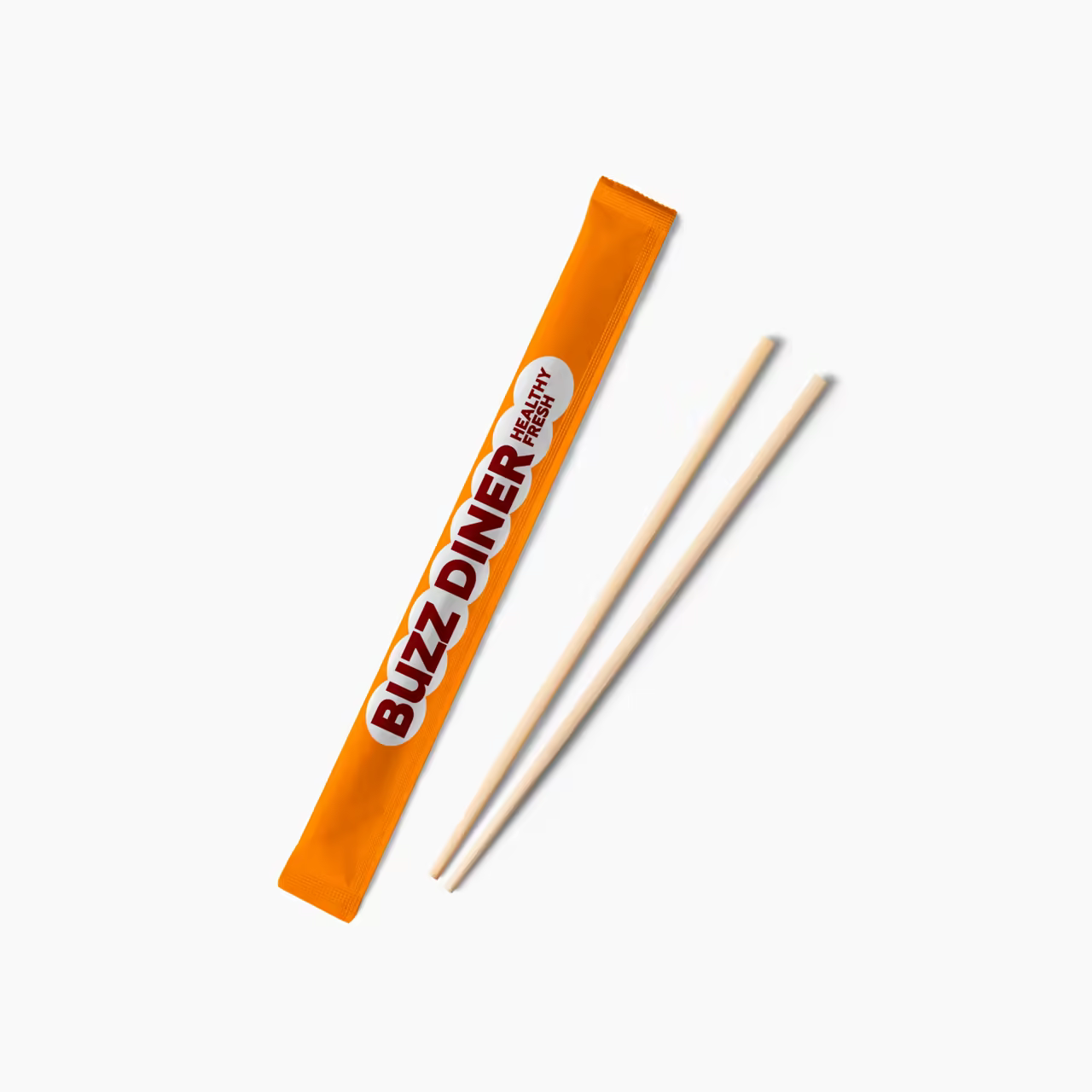 Custom Premium Chopstick with Paper Wrapping