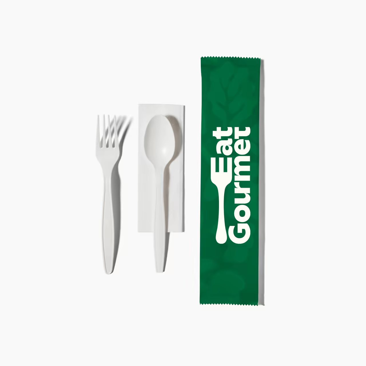 Custom Cutlery Set (Fork, Spoon, Napkin)