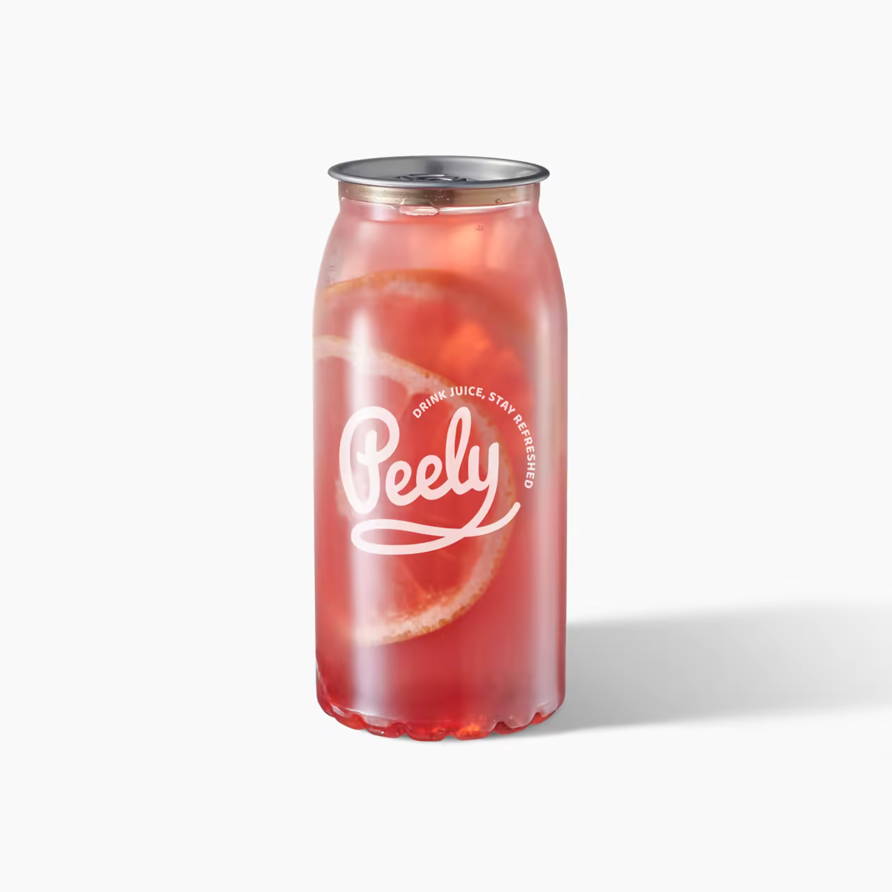 Custom Clear Soda Can