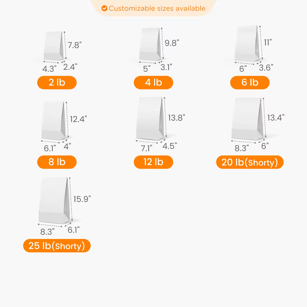 Premium Paper Bag Wholesale Size