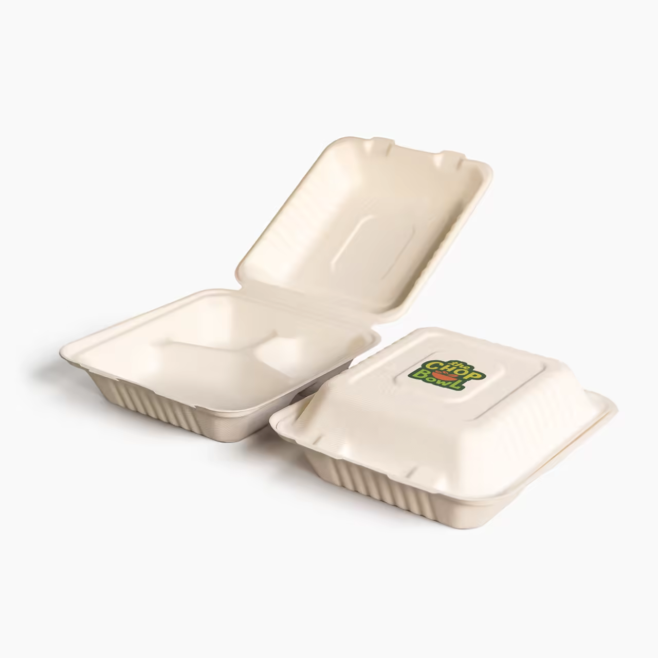 3-Comp Clamshell Container Size