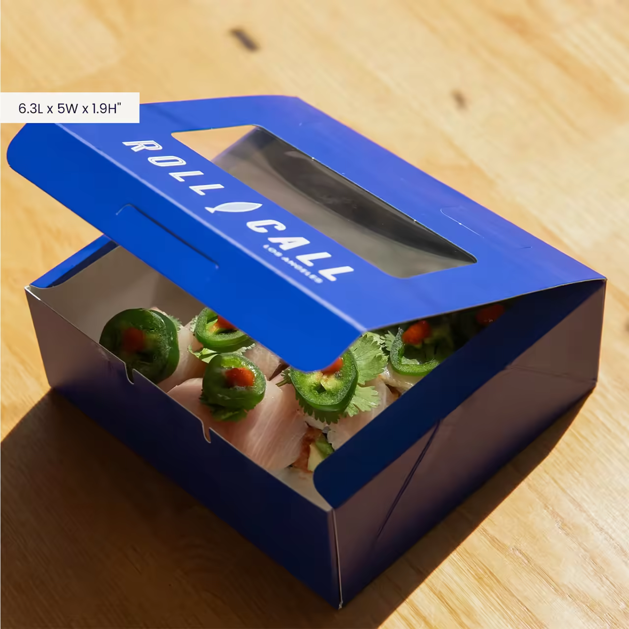 Personalized Sushi Box with Window