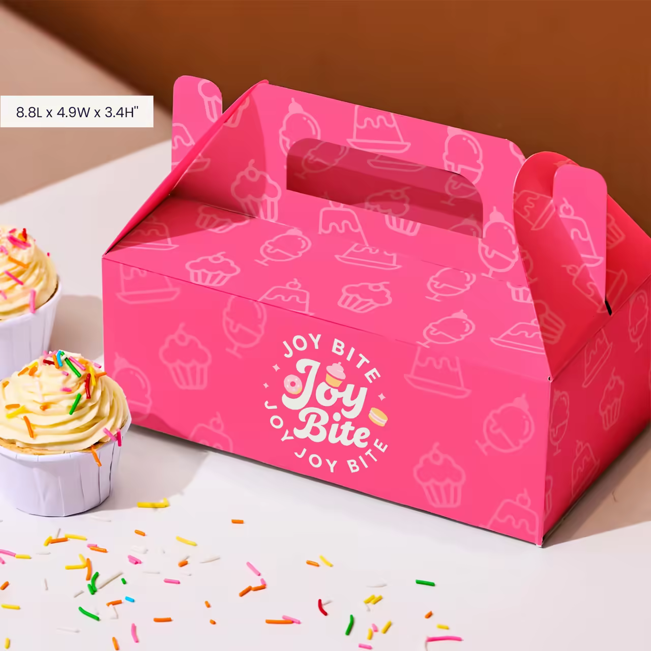 Custom Gable Box for Cupcakes