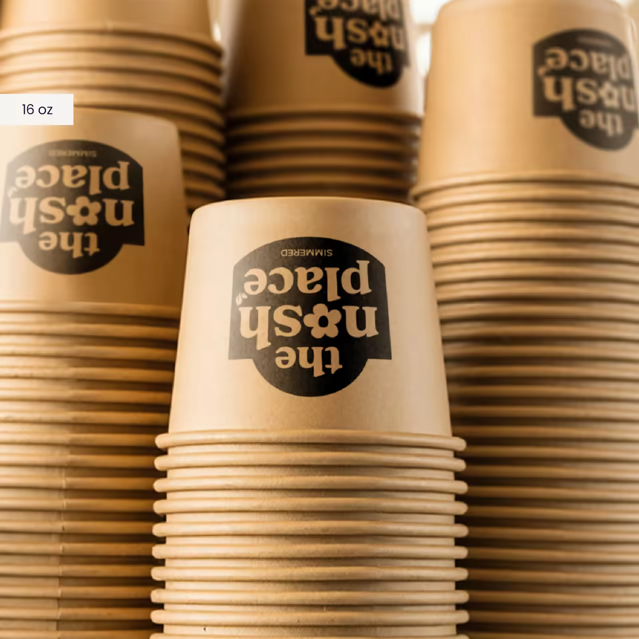 Stackable Brown Paper Bowls