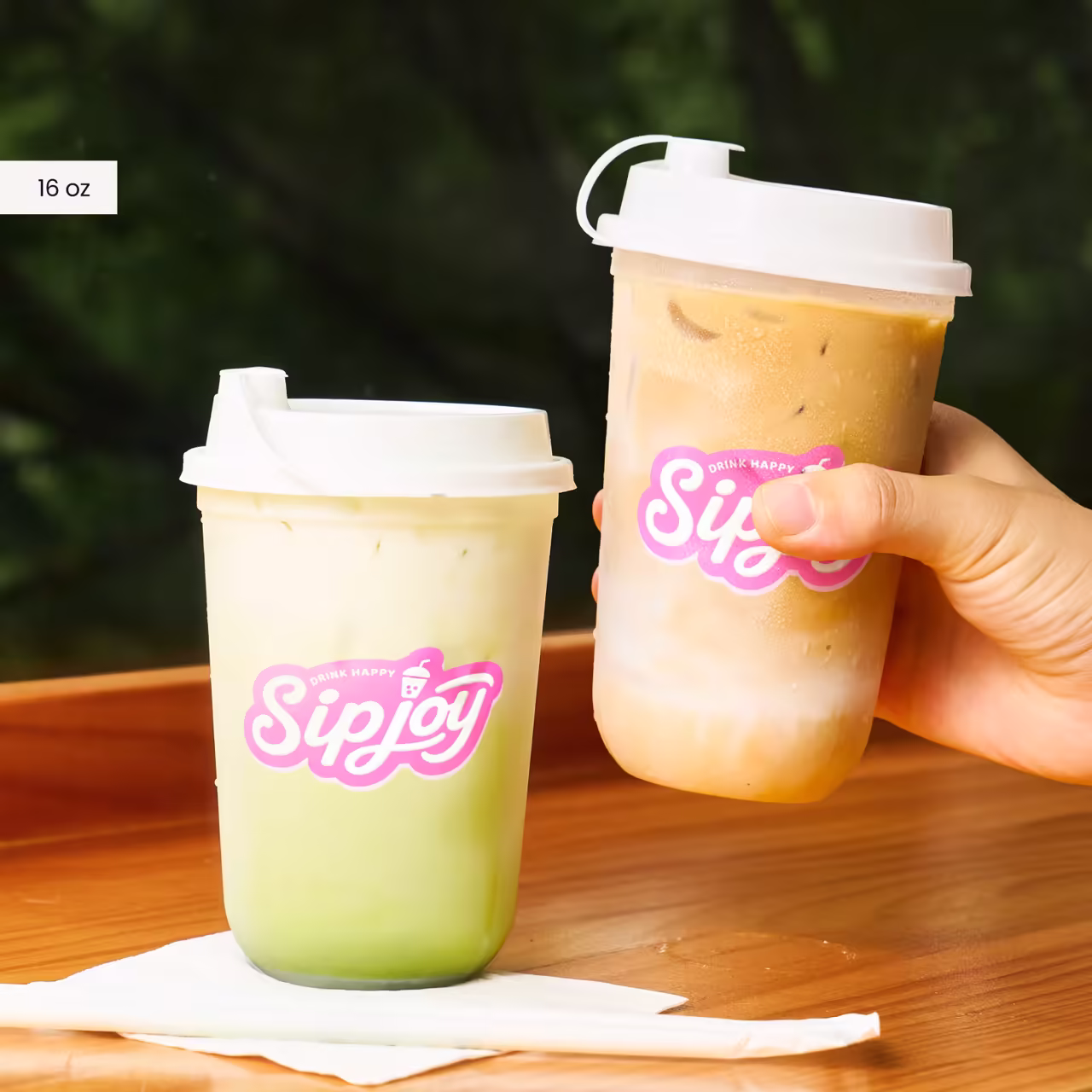 Wholesale Ready Frosted Boba Cup With Free Design