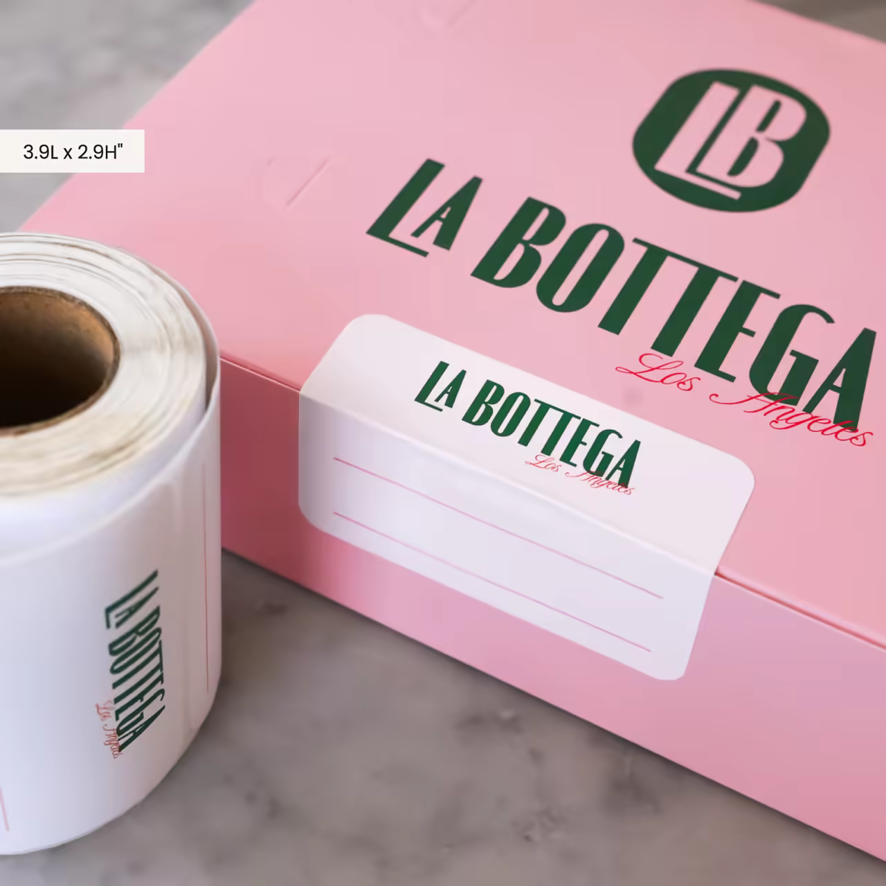 Custom Round Sticker Roll Die-Cut Easy-Peel Labels