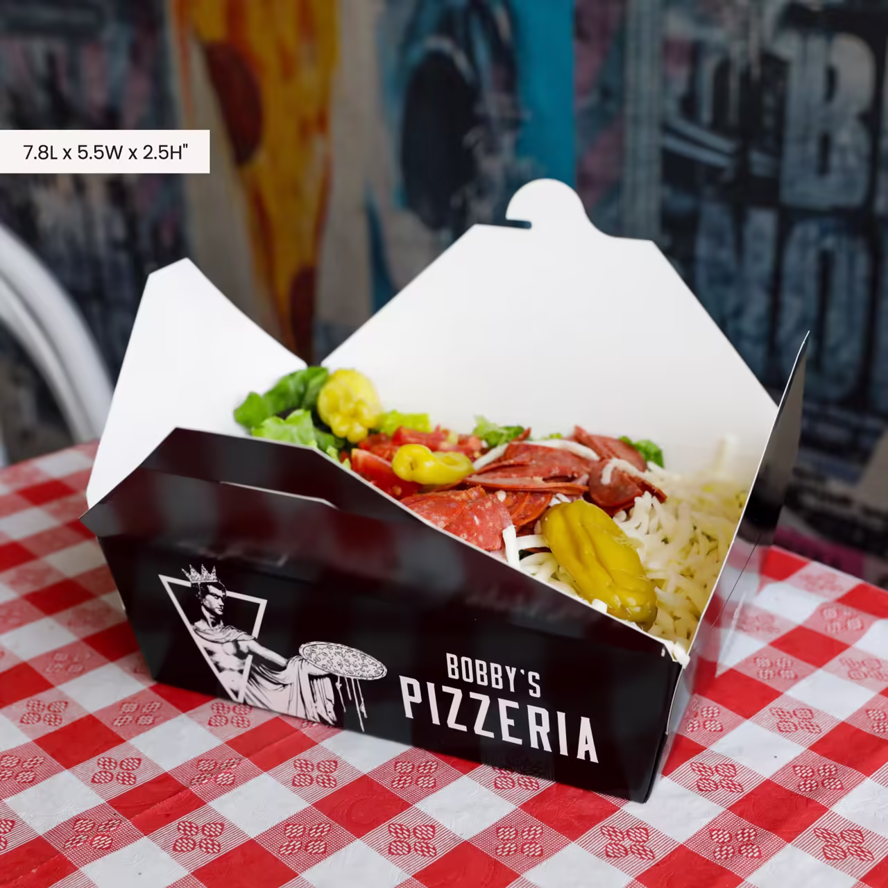 Eco Friendly Recyclable Paper Food Container For Restaurants