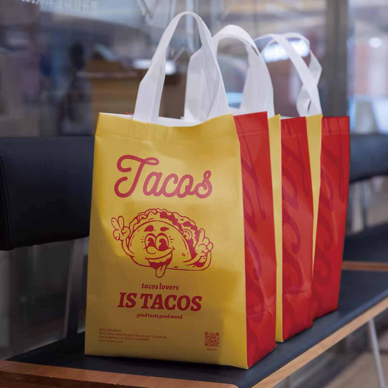 6 - Custom Reusable To-Go Bag