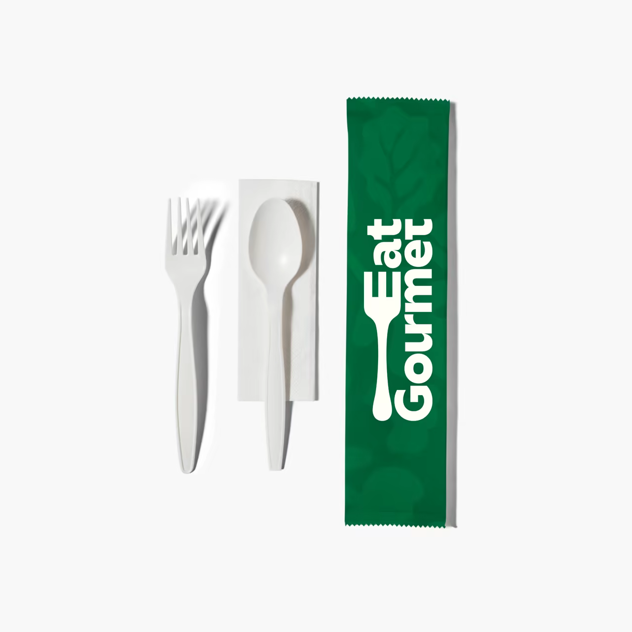 Custom Cutlery Set (Fork, Spoon, Napkin)