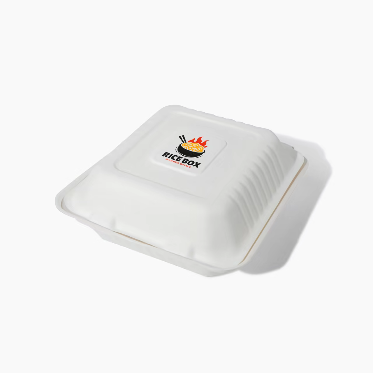 Custom Compostable Clamshell Container