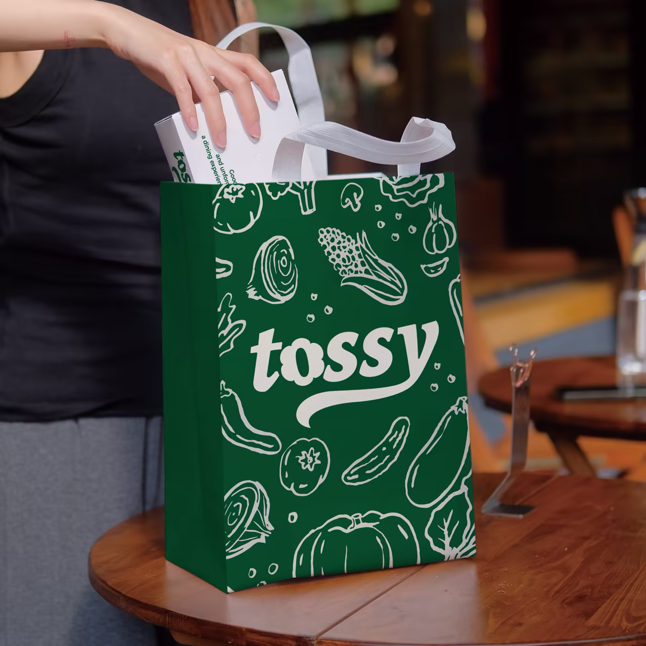3 - Custom Reusable To-Go Bag