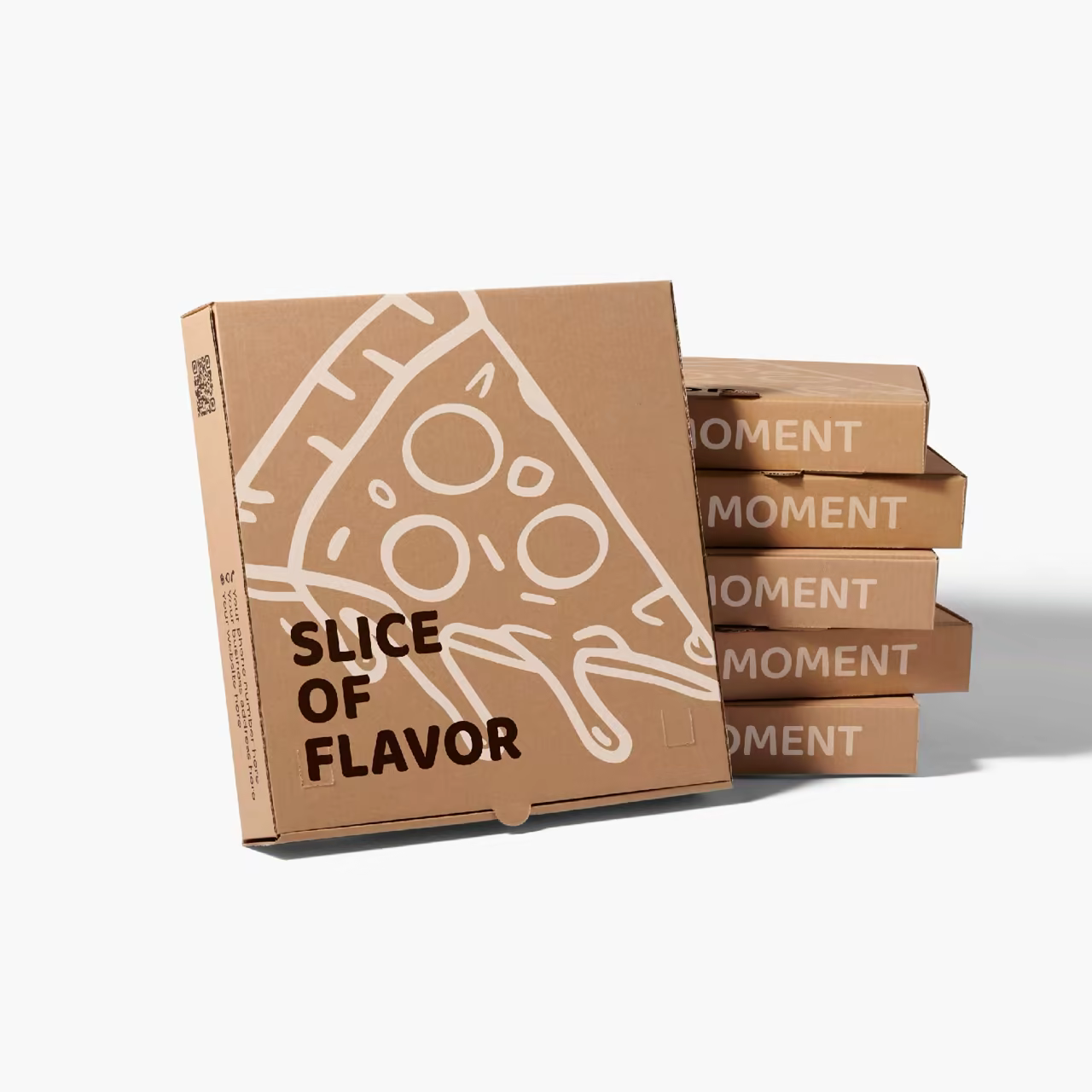Custom Kraft Paper Pizza Box