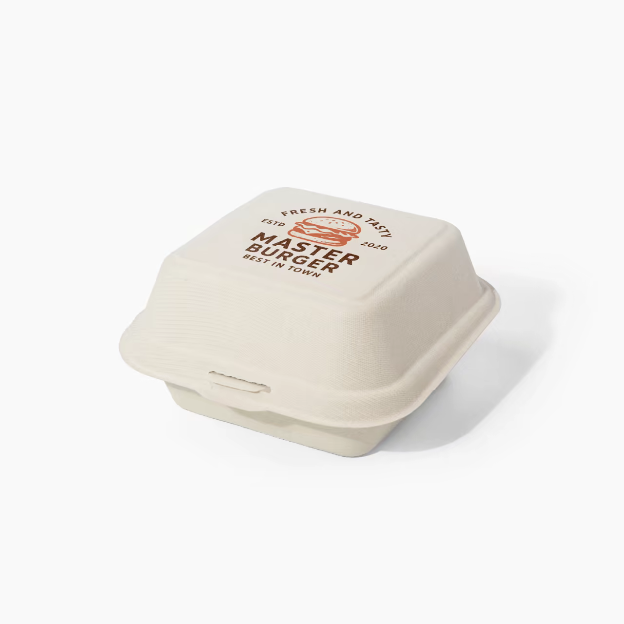 Custom Compostable Burger Box