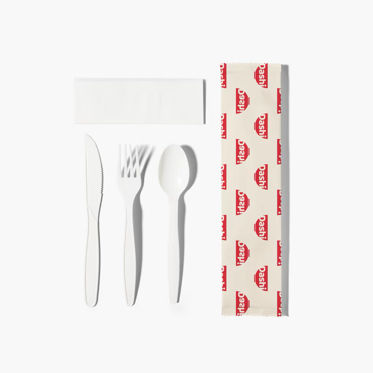 Custom Cutlery Set (Spoon, Fork, Knife, Napkin) Wholesale