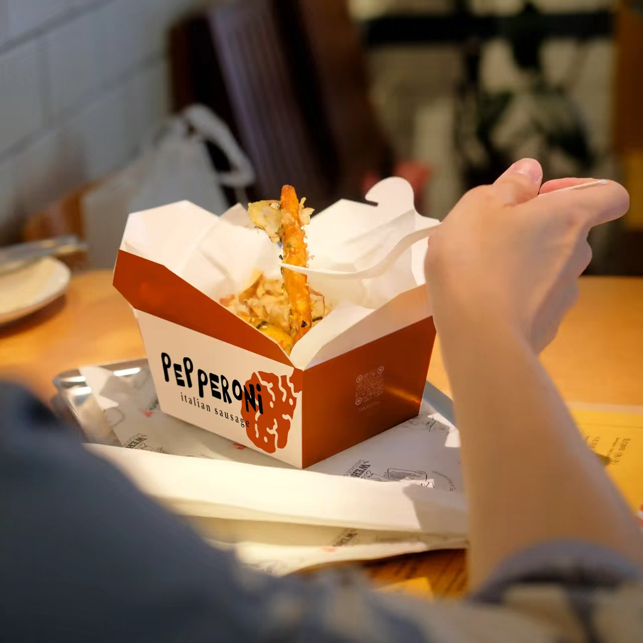 Oil-Resistant Paper Box