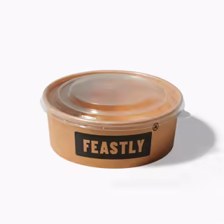 Custom Wide Kraft Paper Bowl