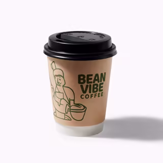 Custom Double-Wall Kraft Paper Hot Cup