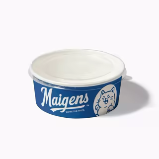 Custom Wide Paper Bowl for Food Packaging