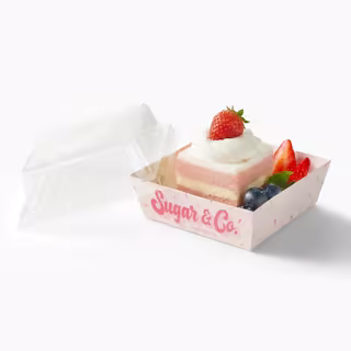 Custom Dessert Box with Clear Lid