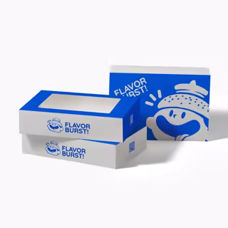 Custom Donut Box with Open Window