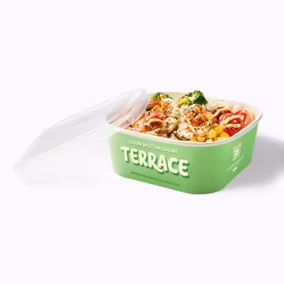 Custom Square Paper Meal Prep Container Main IMG