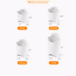 Custom French Fry Holder Size