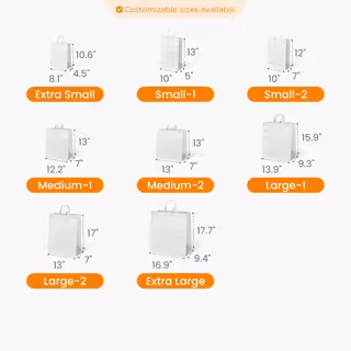 Reusable To-Go Bag Size