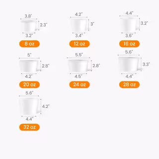 Paper Bowl Size