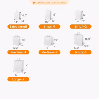 Reusable To-Go Bag Size